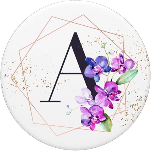 Miniatura 3 de Orchids Plants - Soporte para teléfonos y tabletas, diseño de flores, Negro