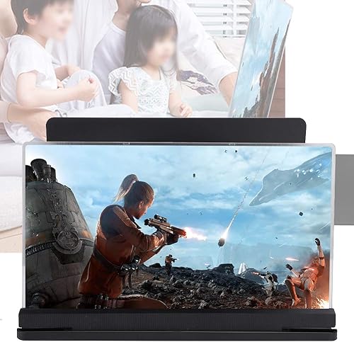 Miniatura 9 de Gaeirt Soporte de lupa de pantalla de teléfono celular 18X, pantalla plegable para teléfono inteligente, ampliadora de pantalla para teléfono móvil,