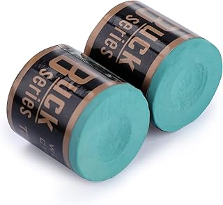 2PCS Pool Chalk, Pool Cue Billiard Chalk, Green Dry powder Snooker Cue Tips Accessories Games Ideal for Billiard Table Gifts, No‑Slip Snooker Chalk for Tournaments Equipment Bars Home Sports Hobbies