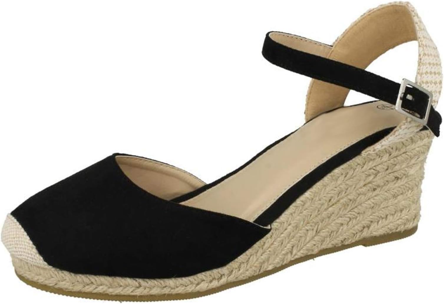 Lora Dora Womens Hessian Wedge Sandals Espadrilles