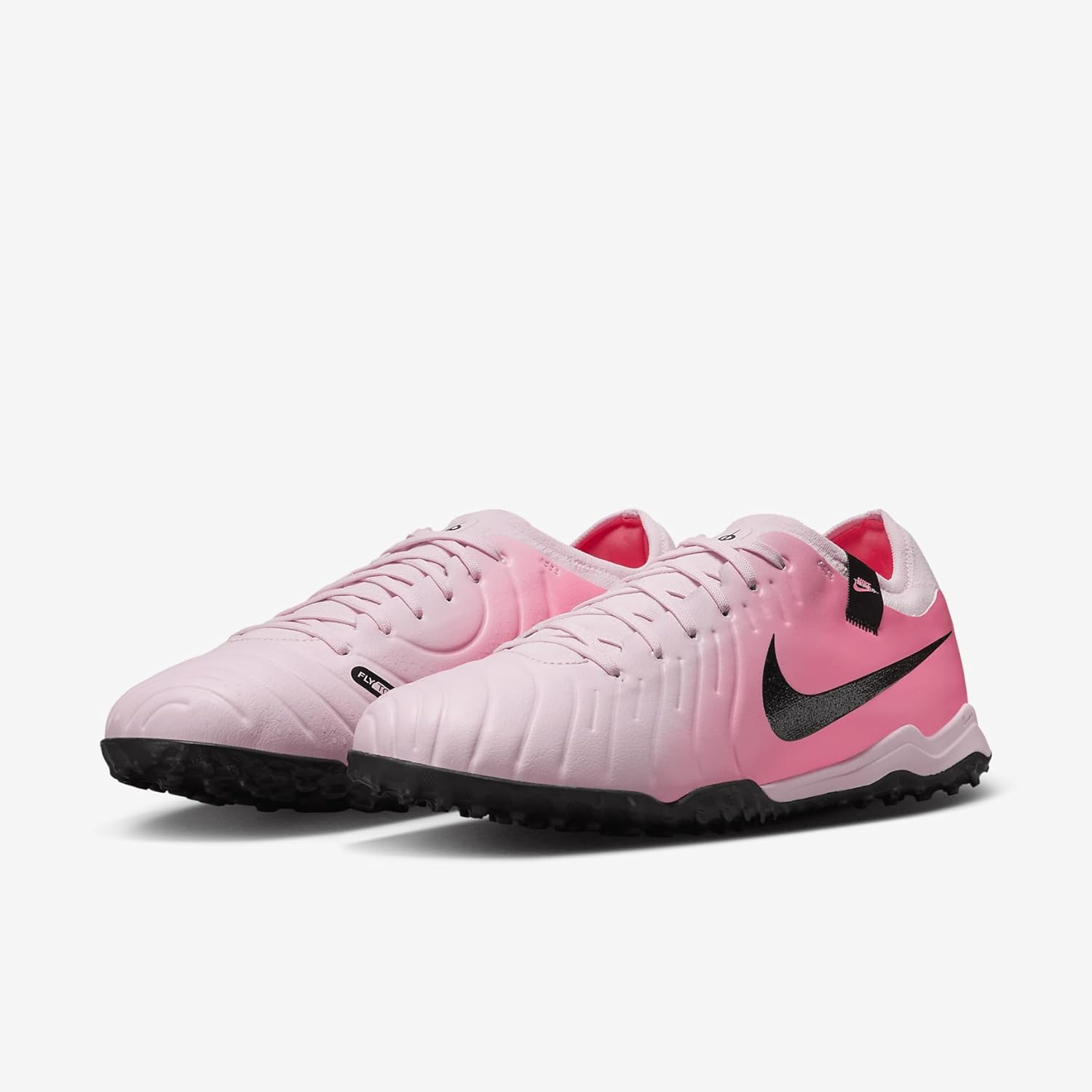 Nike Tiempo Legend 10 Pro Turf Low-Top Soccer Shoes (DV4336-601, Pink Foam/Black) Size 12 - Image 5