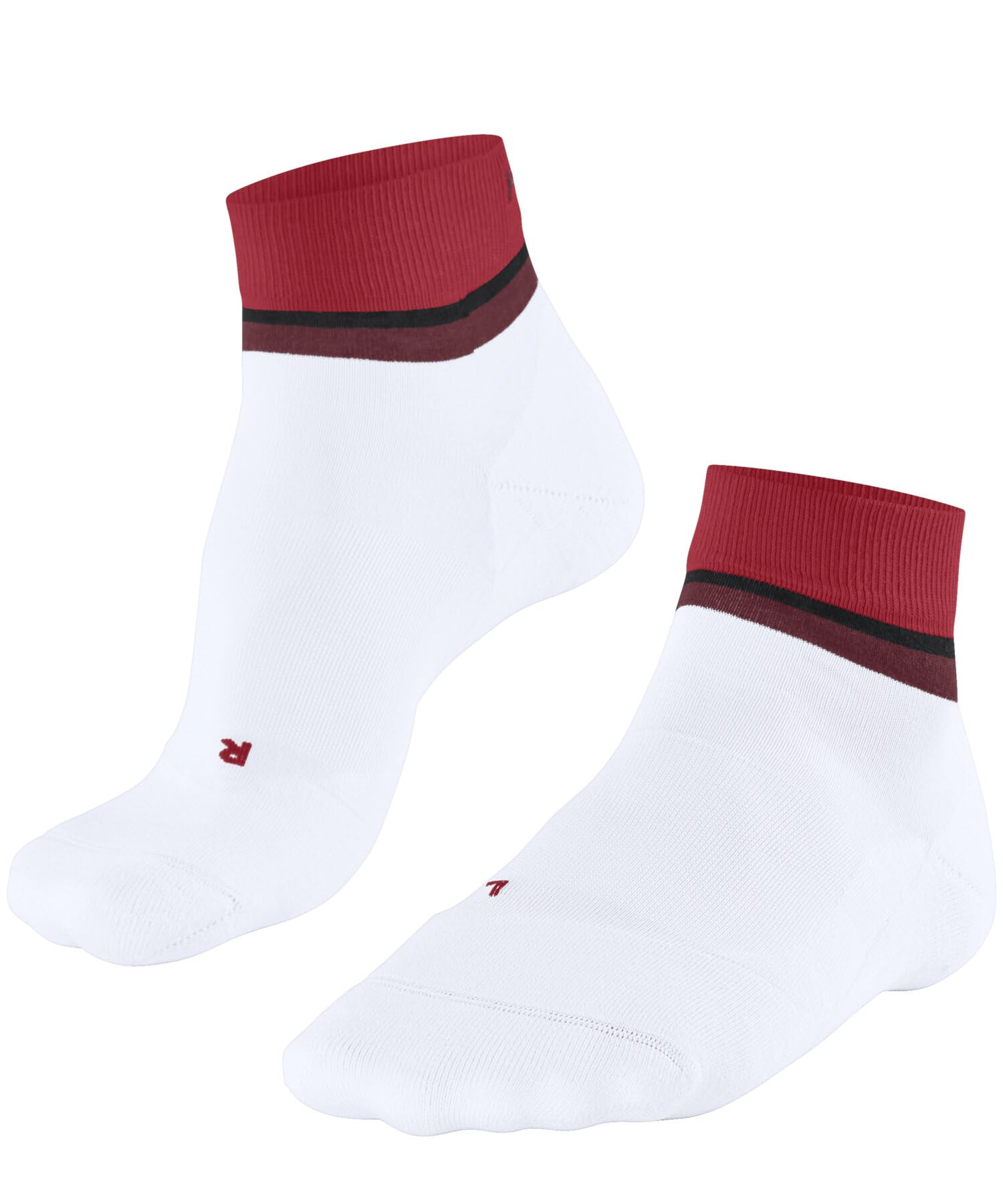 FALKE Women's RU4 Endurance Short W Sso Cotton Functional Yarn Anti-Blister Running Socks 1 pair, White 2008, 2.5-3.5