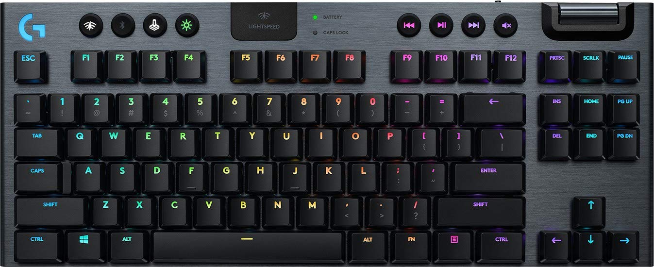 Logitech G915 TKL ワイヤレスキーボード Logitech G915 TKL Tenkeyless LIGHTSPEED RGB Mechanical Gaming