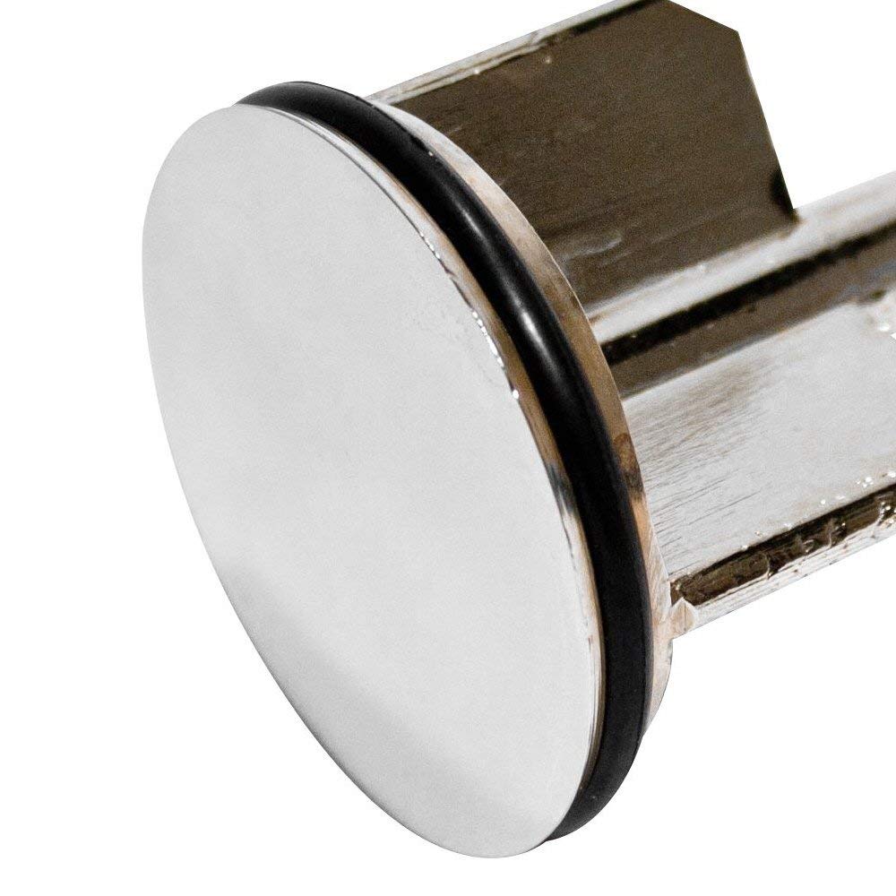 Fort Fasteners Silver Replacement 'O' Rings For Metal Basin Plugs And Pop-Up Waste 38Mm (1.1/2 Inch) Black Pack Of 6