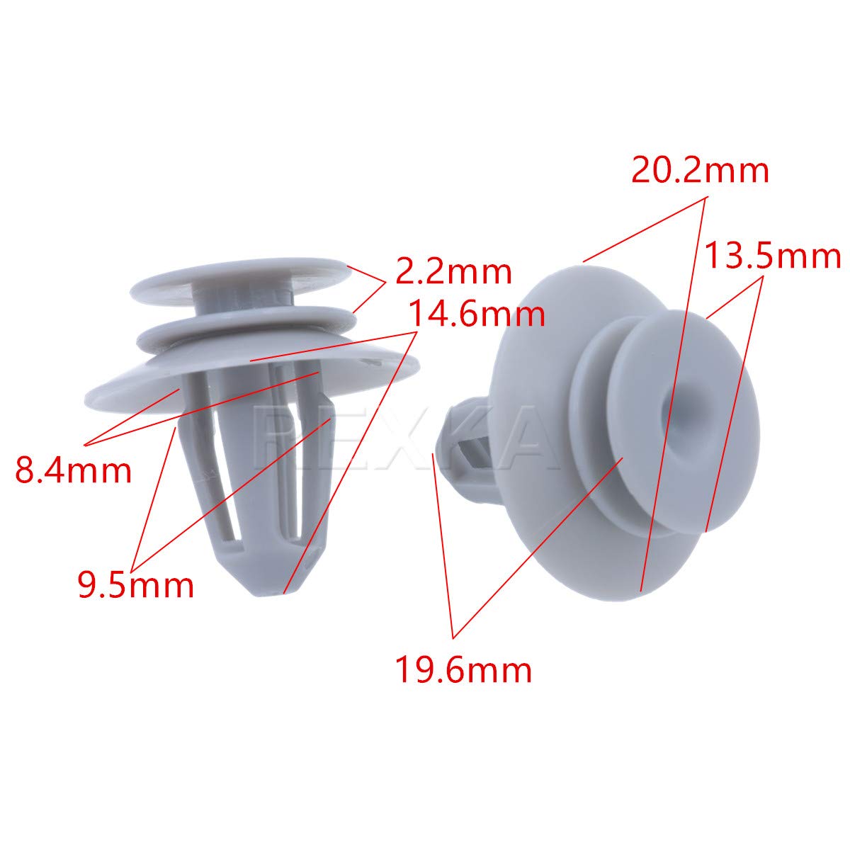 【Ken】BRIEFING C-3 LINER Amazon.com: Rexka 15pcs Gray Nylon Headliner Retainer Clips