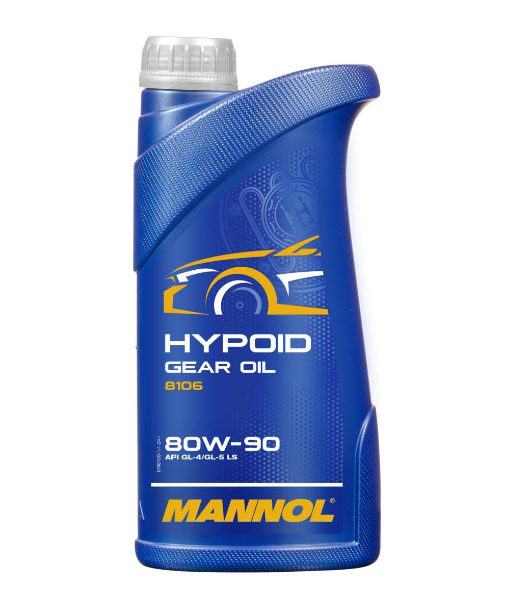 MANNOL Hypoid gear oil, 80W-90 API GL 4/GL 5 LS, 1 litre