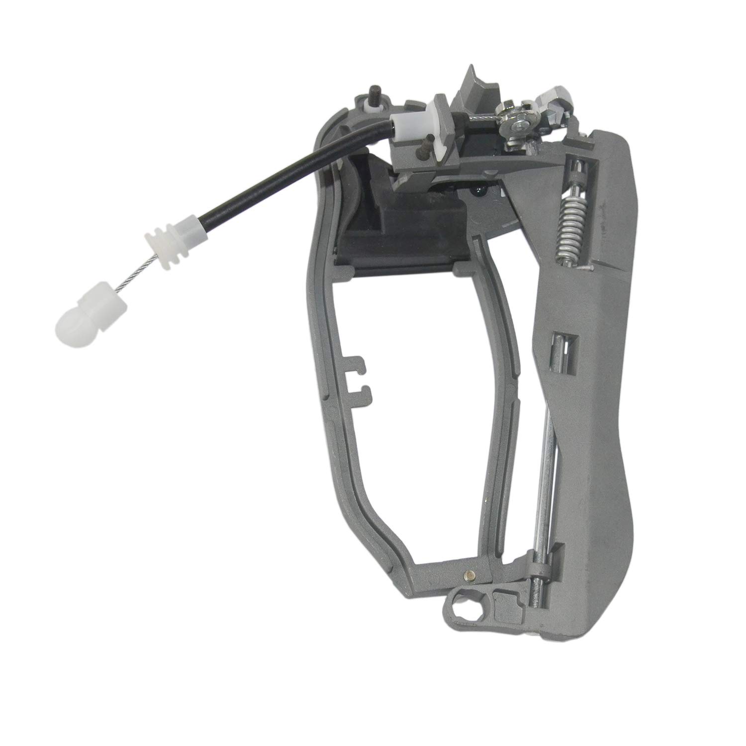 Bisenya 51218243615 Poignée de porte de voiture avant gauche Compatible avec X5 E53 2000-2006 Support de poignée de porte-support