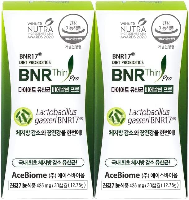 AceBiome BNRThin Pro Probiotic, Lactobacillus Gasseri BNR17
