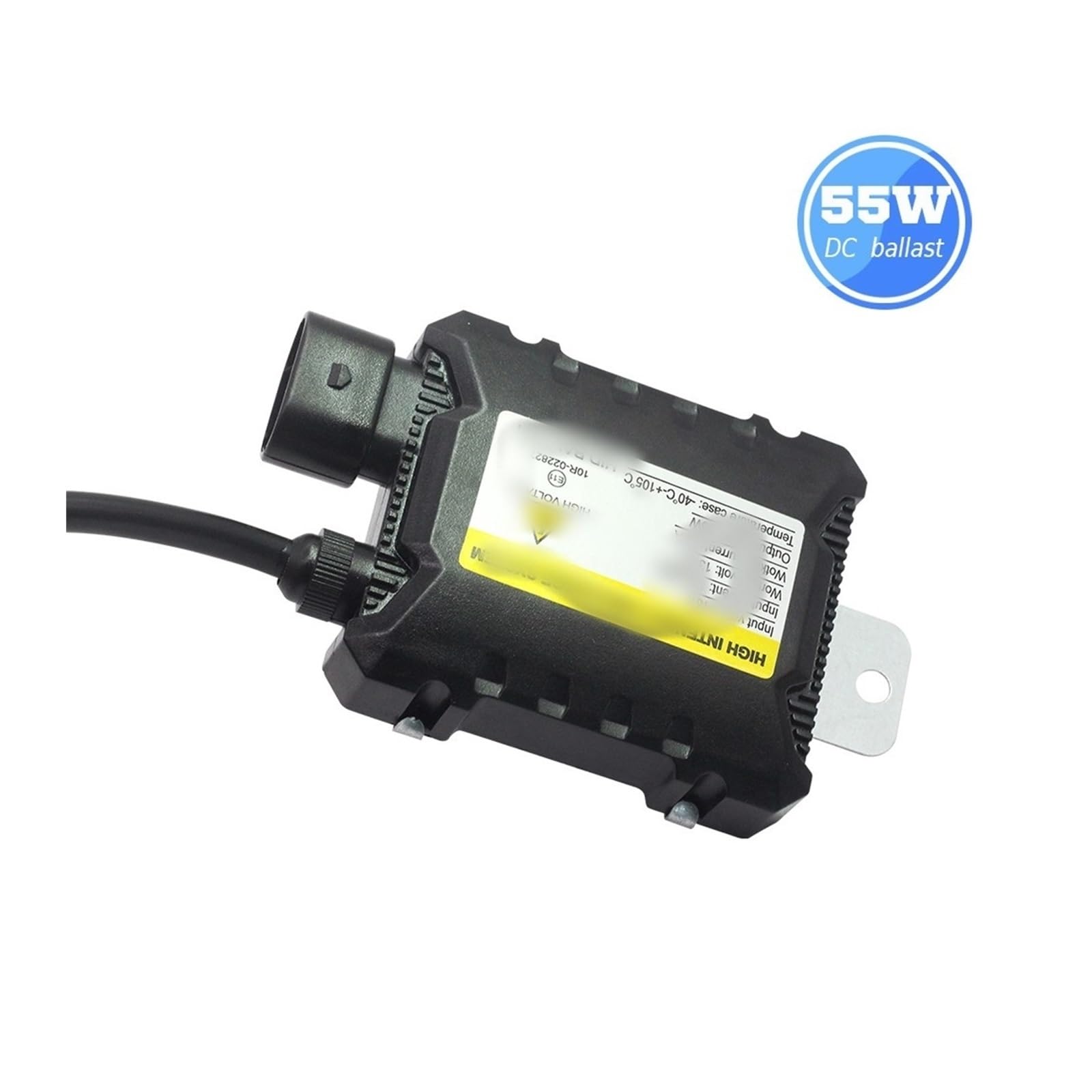 Générique Unité de commande des phares Pour Ballast au xénon 55W 12V voiture pour Kit pour H1 H3 H4 H7 H8 H11 9005 9006 remplacement de bloc d'allumage numérique(1PCS)
