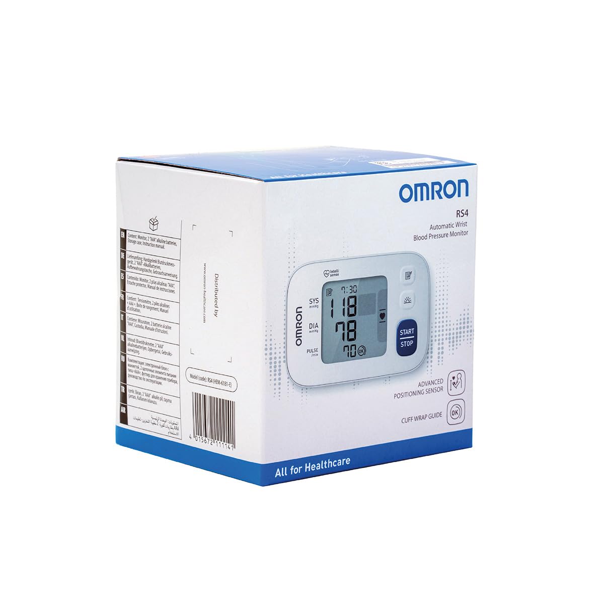 OMRON Omron RS4 Misuratore Della Pressione Da Polso