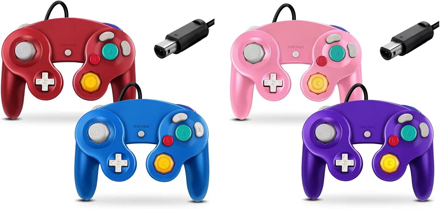 FIOTOK Gamecube Controller, Classic Wired Controller for Wii Nintendo Gamecube