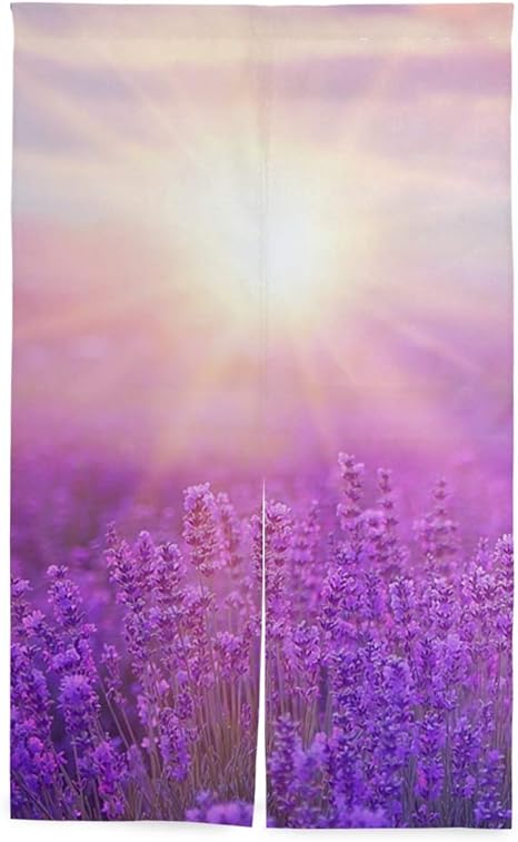Amazon カオリヤ のれん ラベンダー柄 ラベンダー畑柄 花柄 暖簾 幅 丈136cm パープル 綿麻 突っ張り棒付き 幅90cmドア適用 プレゼント のれん オンライン通販 Amazon カオリヤ のれん ラベンダー柄 ラベンダー畑柄 花柄 暖簾 幅 丈136cm パープル 綿麻 突っ張り棒付き 幅90cmドア適用 プレゼント のれん オンライン通販