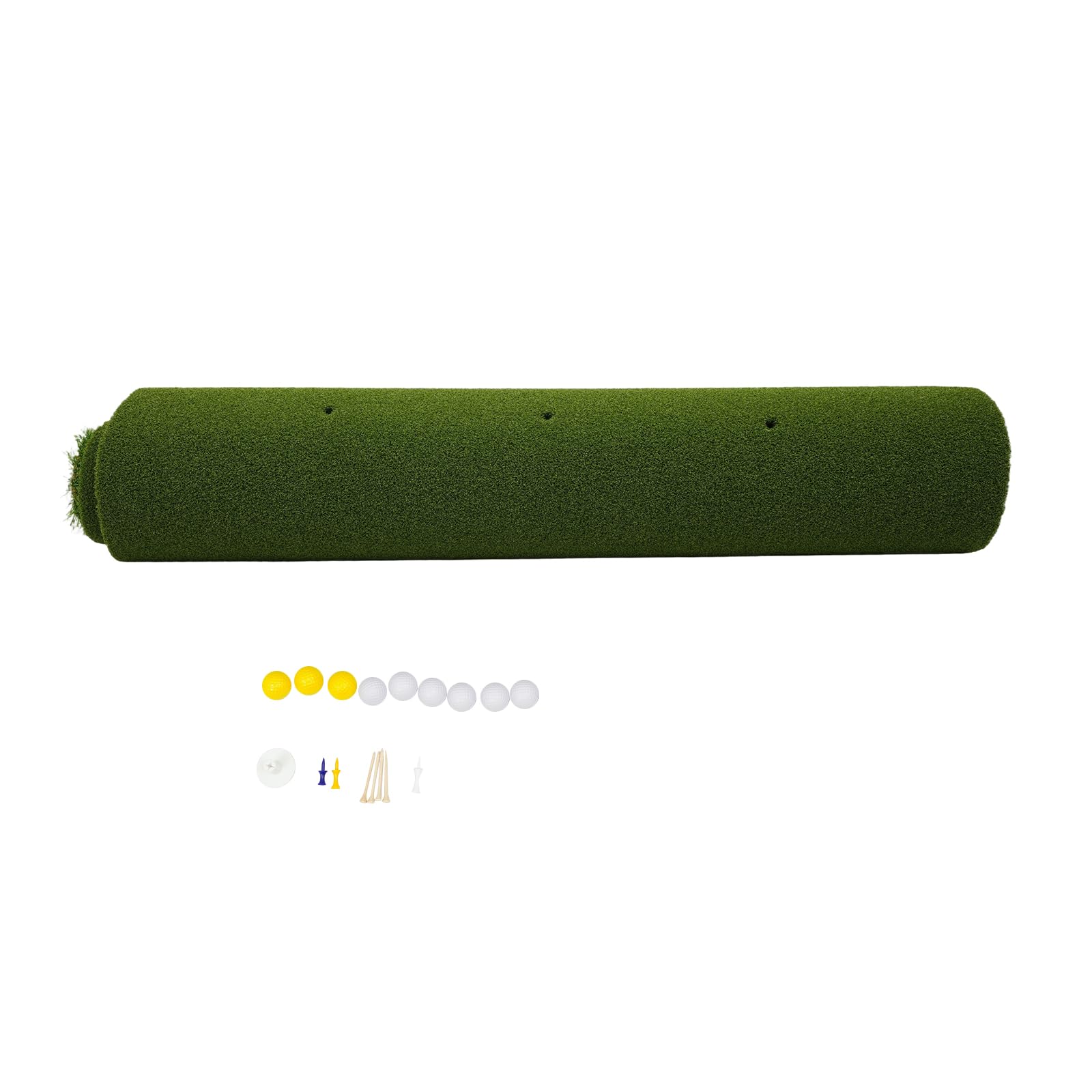 Tappetino da golf da 150 x 120 cm, con 6 posizioni di blocco, per interni ed esterni, per golf