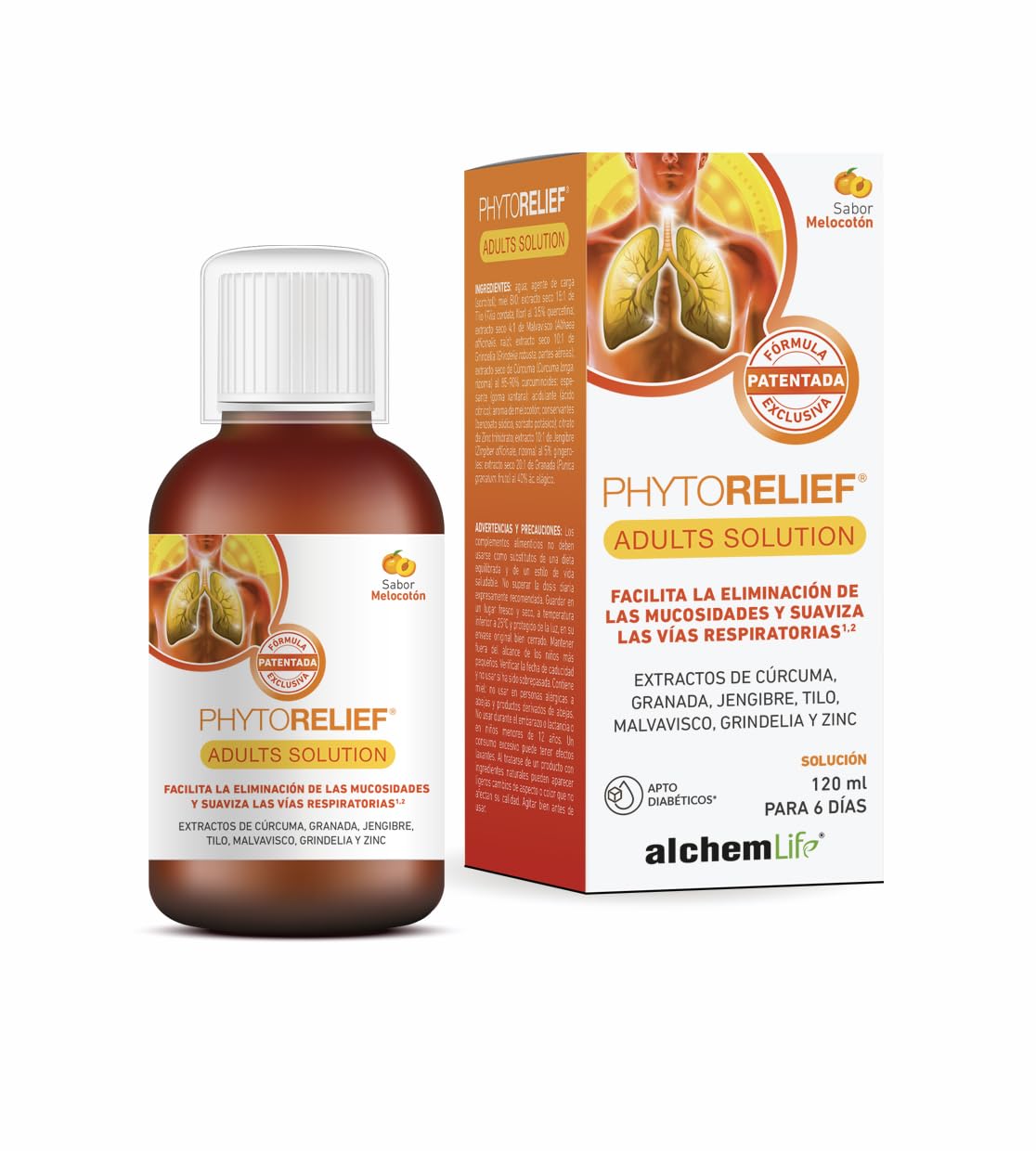 Phytorelief Adults Solution 120Ml Meloco
