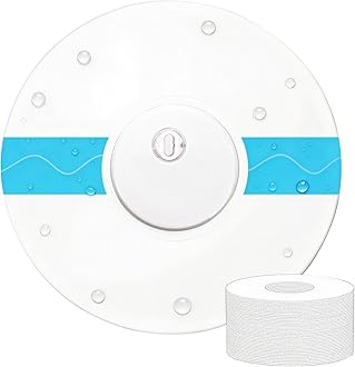 55 Pack Freestyle Libre 3 Sensor Covers,Pre-Cut Adhesive Tape with No Glue on The Center,Waterproof and Strong Stick That Protects Your Sensor continuously for 14 Days (Blue)