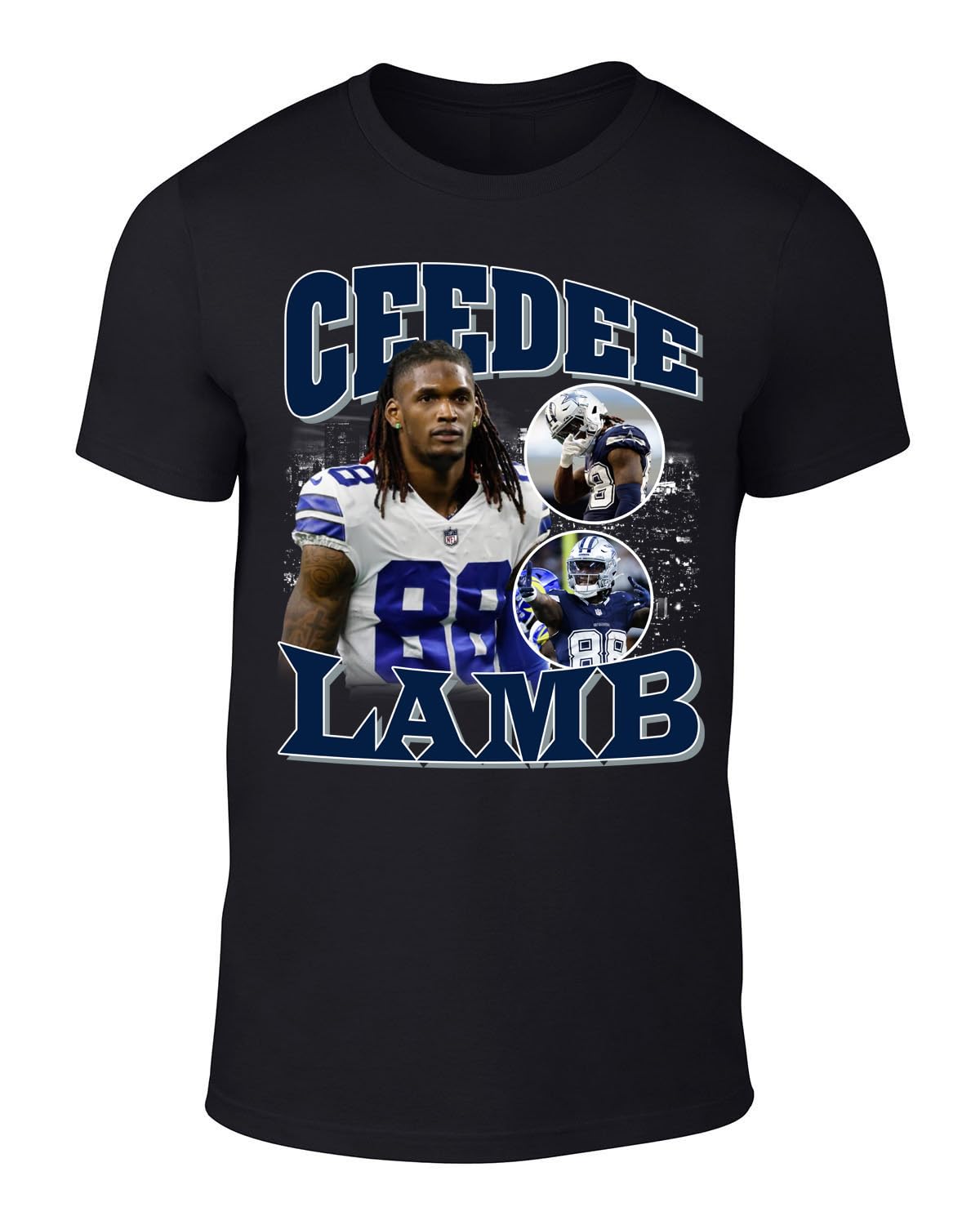 Black Ceedee Lamb Bootleg Style T-Shirt