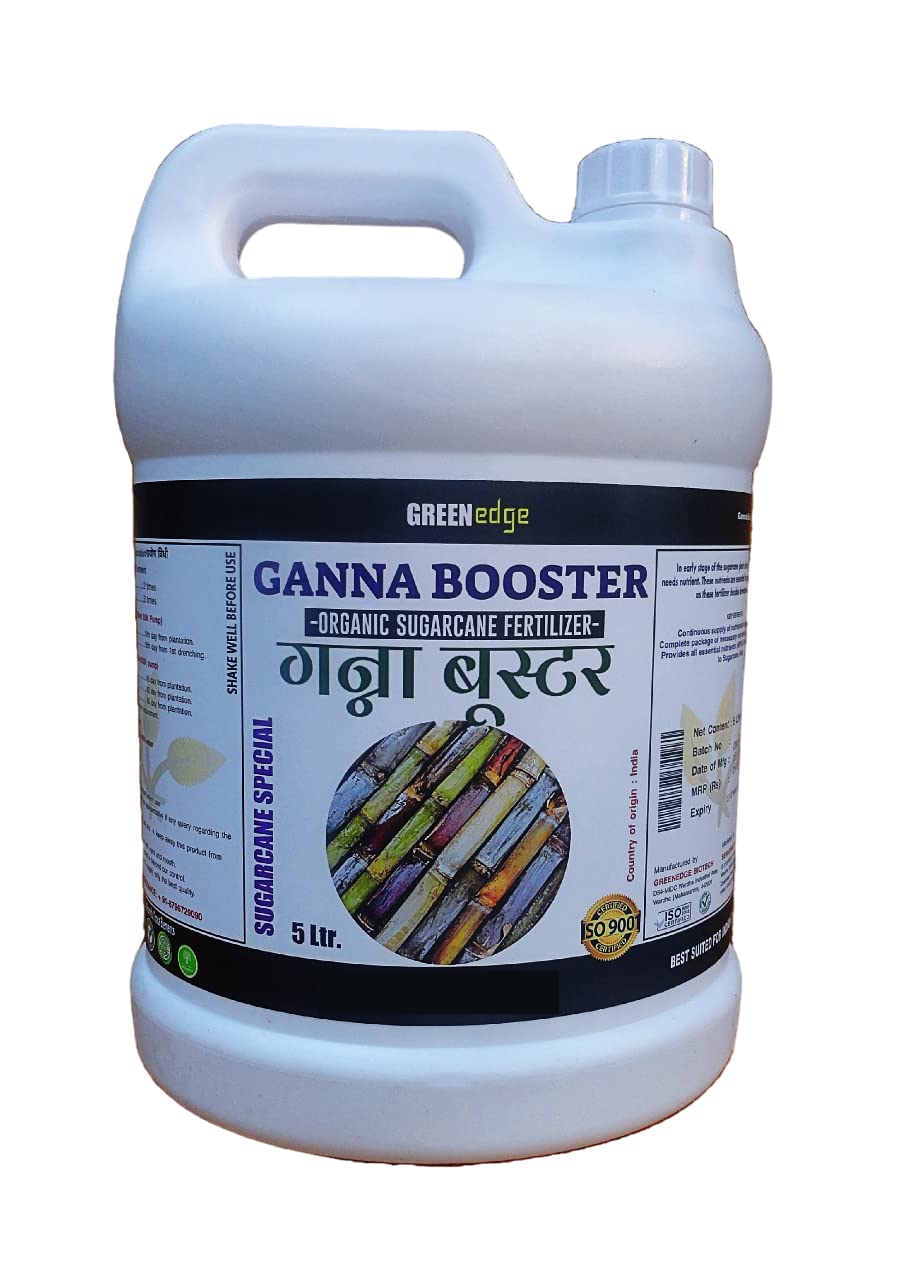 Greenedge Organic GANNA BOOSTER (5L) Sugarcane Special Liquid Micronutrient Mixture Fertilizer Enriched with Essential Micronutrients (Complete Solution) 5 L (B0BYKGWFB5) Amazon Price History, Amazon Price Tracker