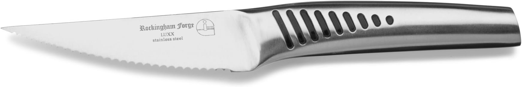 Rockingham Forge Luxx Tomato Knife, Stainless Steel, 3.5-Inch