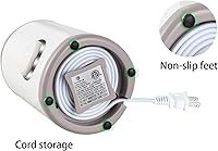 Vista 7 de DR MILLS DM-7441W Molinillo de Café Eléctrico, Molinillo de Frijoles de Café y Especias Secas, Operación con un Toque, Cuchillas y Taza Hechas