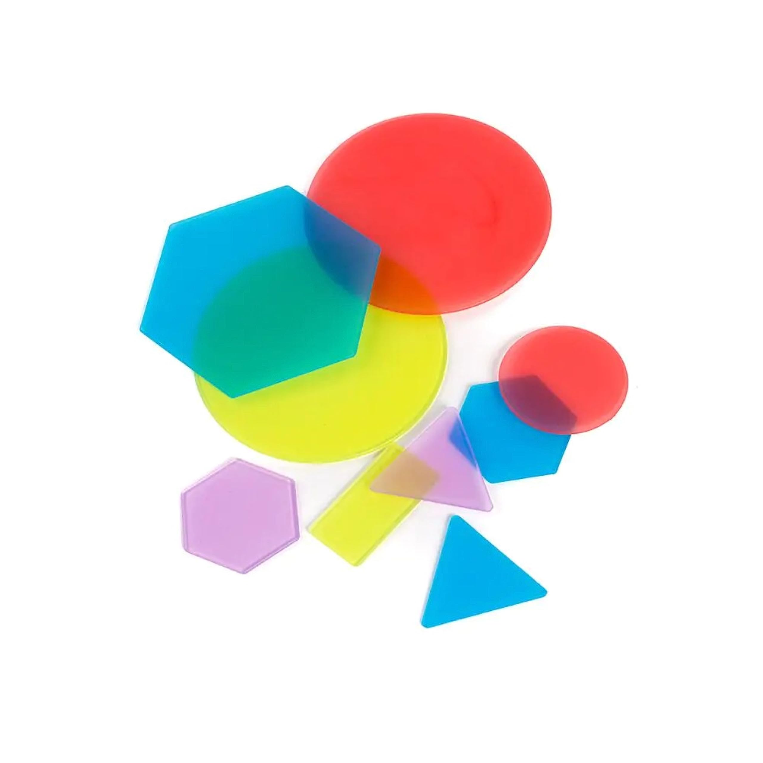 Learning Resources Giant GeoSolids - Large Plastic Geometric Shapes For Math Education