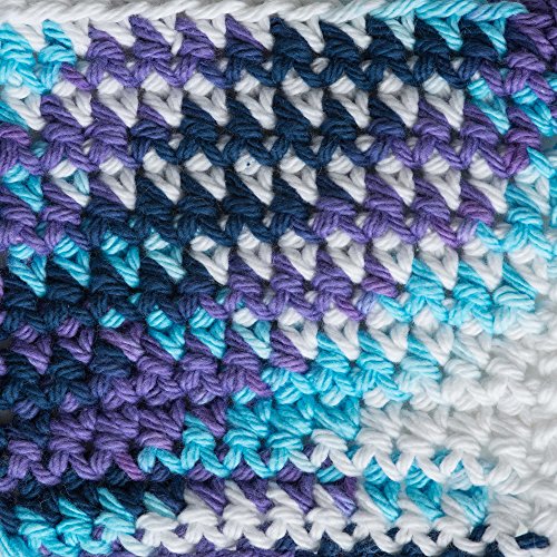 Image of Lily Sugar 'N Cream The Original Ombre Yarn, 2oz, Gauge 4 Medium, 100% Cotton, Moondance - Machine Wash & Dry