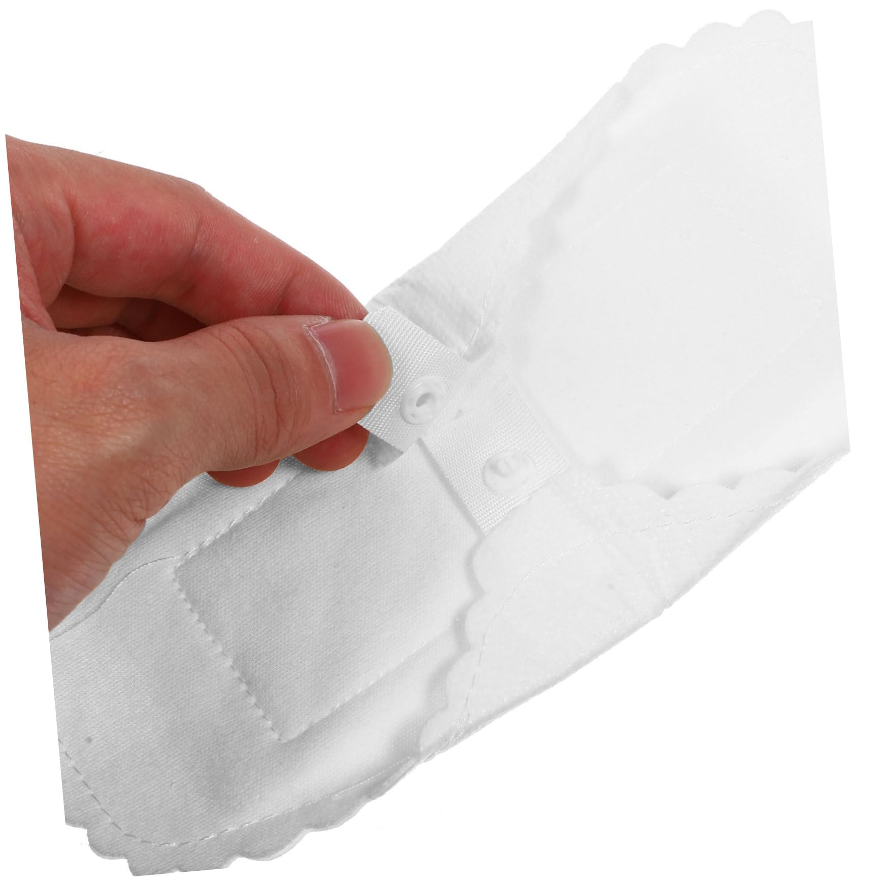 FRCOLOR Protector de Bragas Menstruales de Algodón Reutilizable para Uso Diario, 10 Piezas Tela de Algodón Lavable y Diseño Cómodo para Mujeres y Niñas
