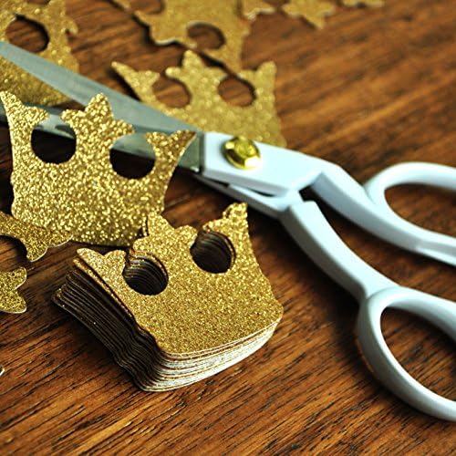 Royal Prince Birthday Party Supplies. Little Prince. Crown Confetti. Prince Birthday Party Decorations. (2 packs, 25CT each)