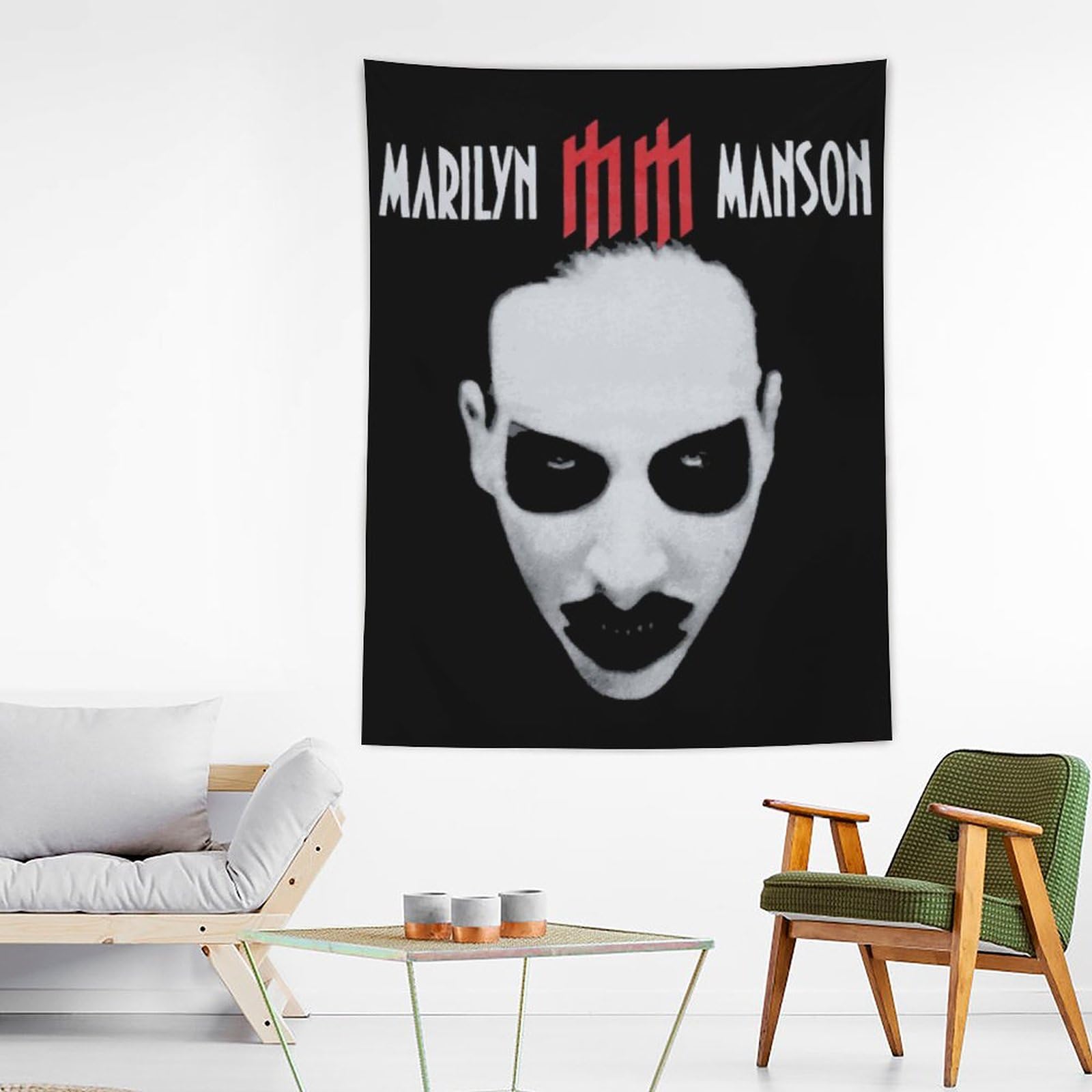 Amazon.co.jp: MARILYN MANSON マリリン マンソン タペストリー 壁掛け