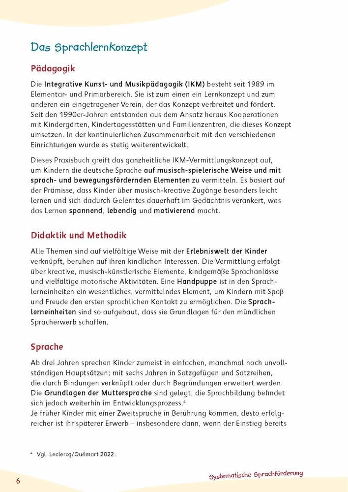 Systematische Sprachförderung für Kinder ​mit Deutsch als Zweitsprache (DaZ): Fertige Einheiten für Kita und Vorschule - vollständig überarbeitete und aktualisierte Neuauflage