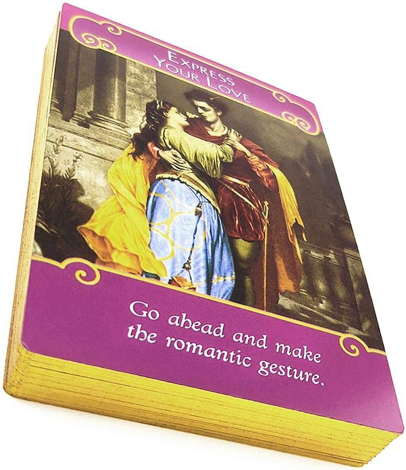 The Romance Angels Tarot Oracle Cards of the Romance Angels De Doreen Virtue Is Rare Out of Print, New Gold Plated Series, Clarity of the Soul-Component, Healing the Past