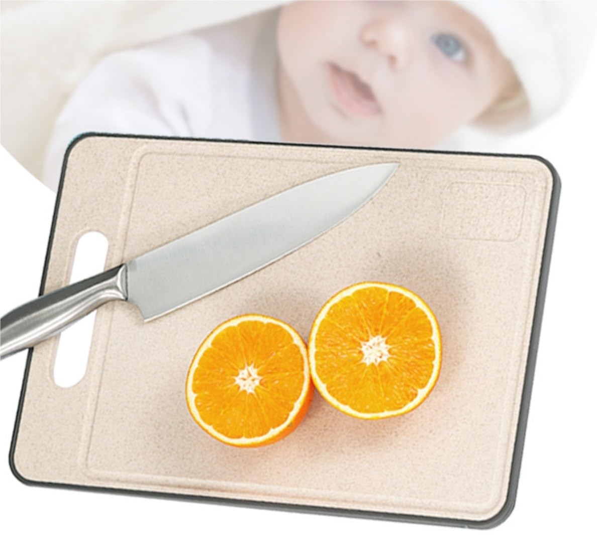 Schneidbrett Schneidebrett Schneidebrett, Individueller Hackblock, Personalisiertes Geschenk Für Einweihungsparty, Jahrestag, Geburtstag Frühstücksbrett Schneidebretter(25 * 37cm)