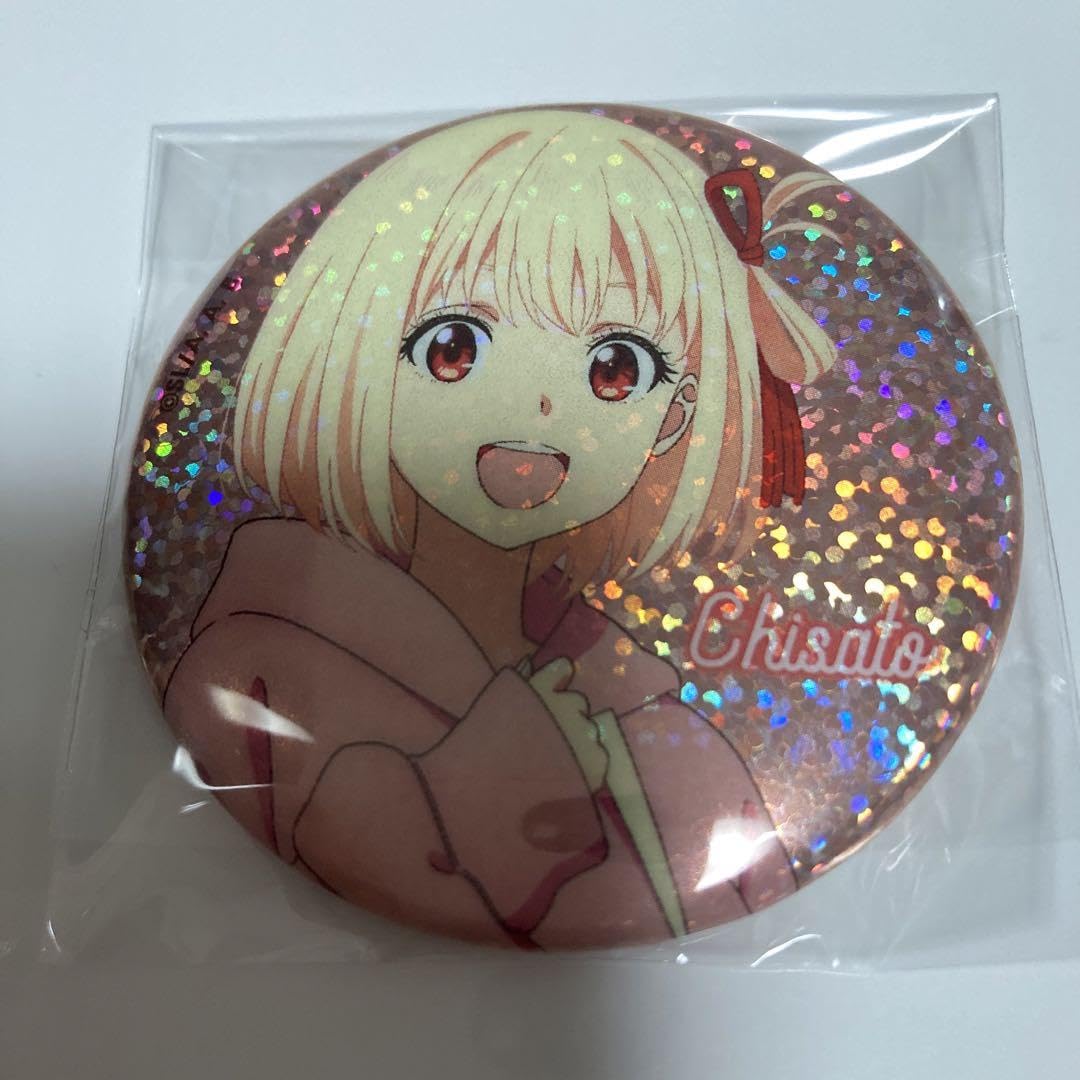 リコリス・リコイル　TSUTAYA おそろフーディ　缶バッジ　ホロ　千束 Amazon.co.jp: リコリス リコイル TSUTAYA 缶バッジ おそろ