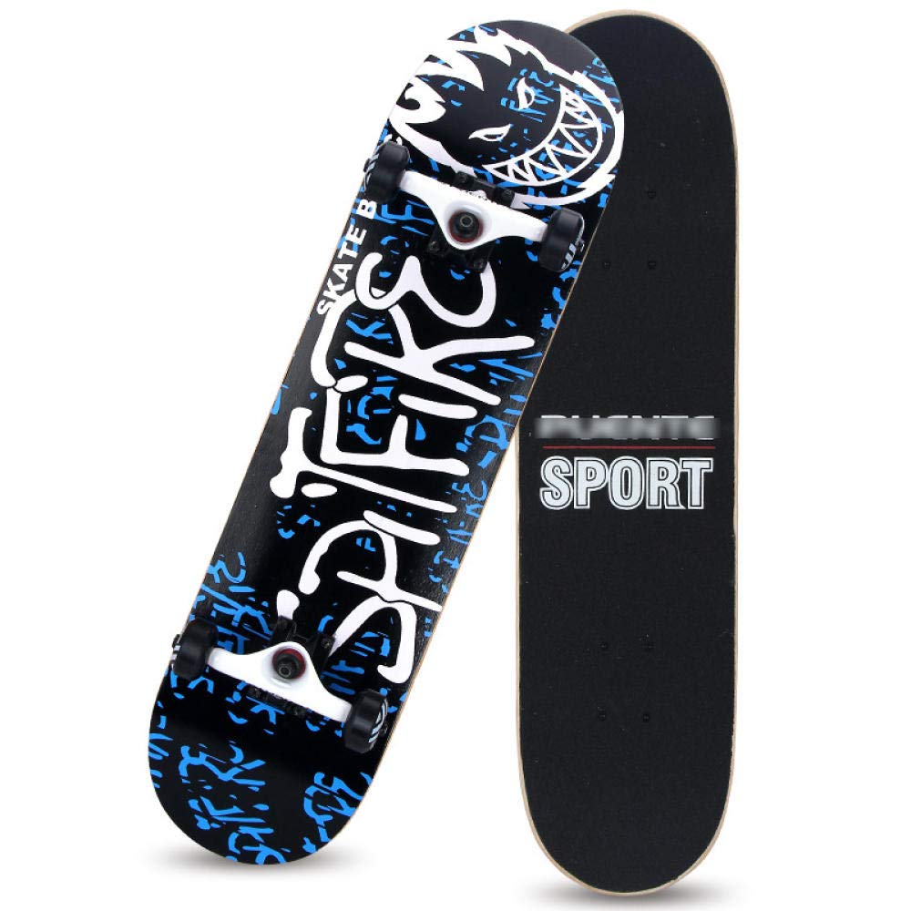 Standard Cruising Skateboards Adult Long Skateboard 807 7 cm 8-Layer Maple Deck Non-Slip and Waterproof 95A Shock Absorption