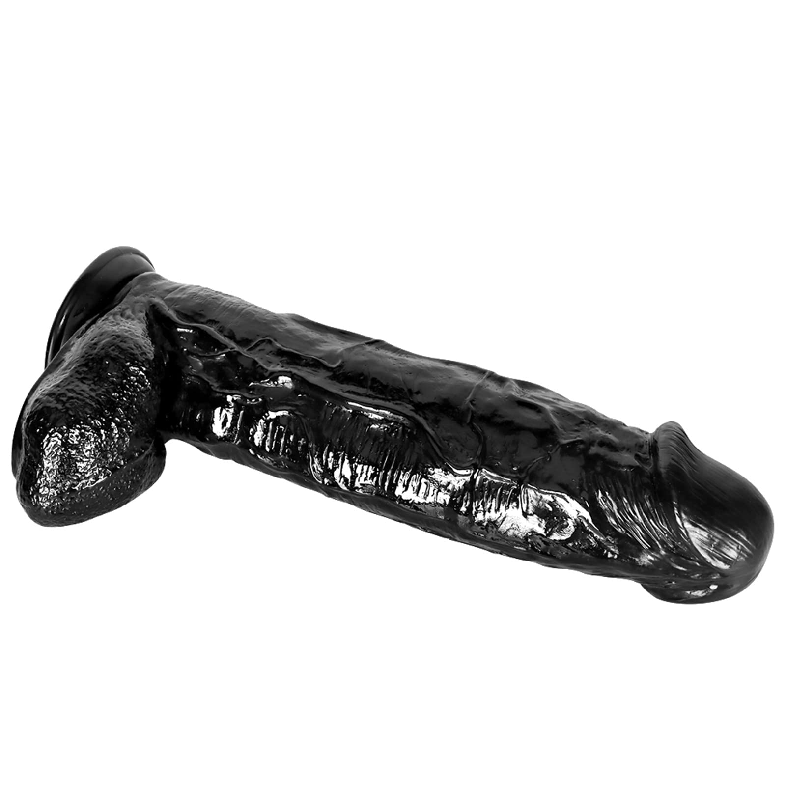 Dildo Spesso 12cm Di Diametro, Dildo Realistico Plug Anale Extra Large Con Ventosa Massaggio Alla Prostata Dilatatore Dell'Ano Replica Del Pene Masturbazione
