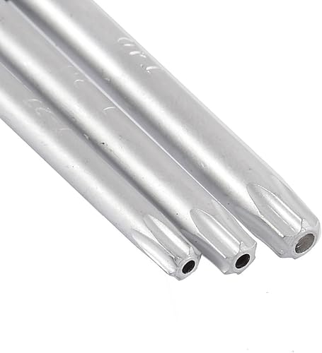 Miniatura 2 de uxcell Herramienta de reparación de llaves Torx Star de seguridad de extremo hueco plegable