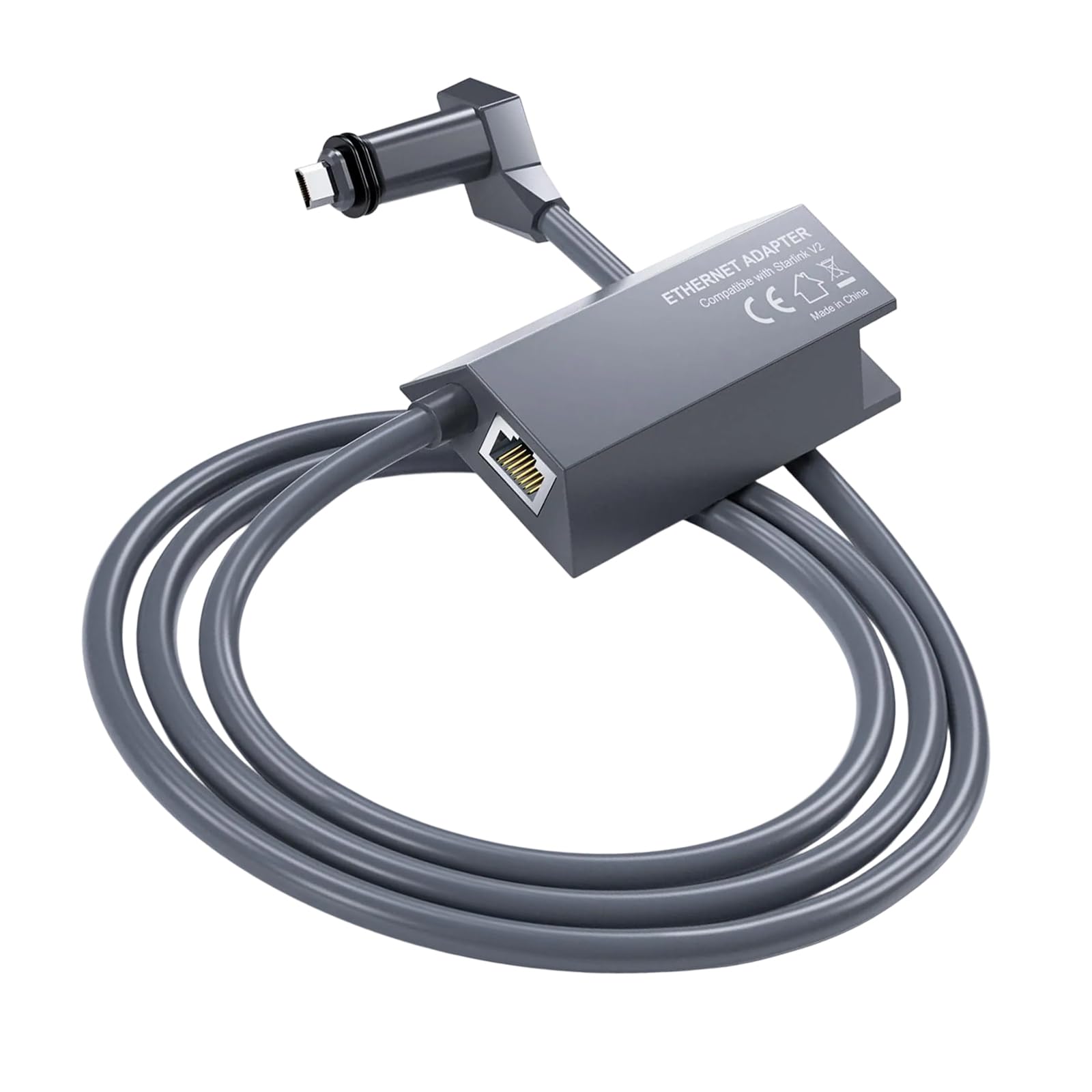 Adattatore Ethernet Per Connessione Cablata Stabile Con Adattatore Rete Esterno Satellitare Attivato