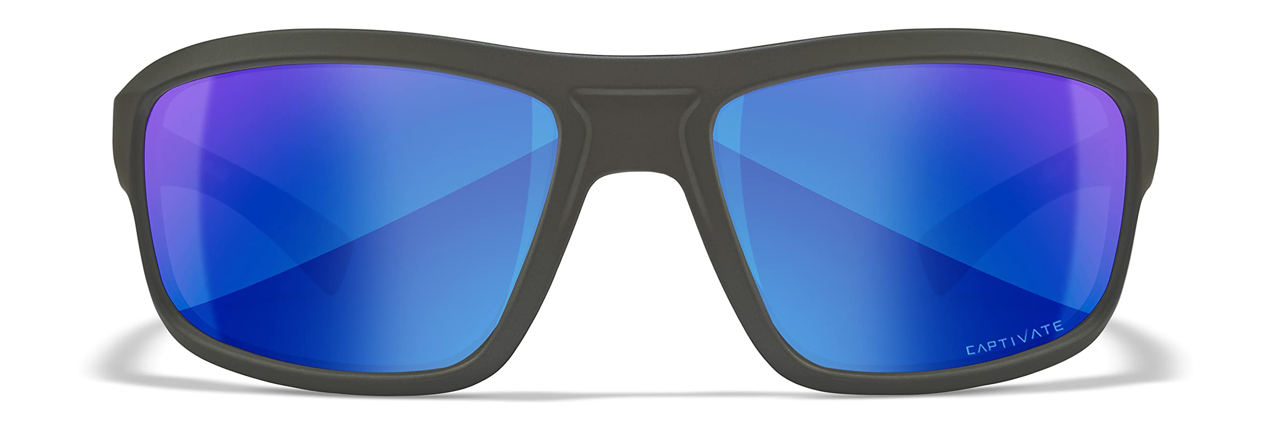 Wiley X │ WX Contend | Sonnenbrille Herren | Sportbrille | Sonnenbrille Herren Polarisiert | 100% UVA/UVB-Schutz | Ideal bei Outdoor-Aktivitäten | Fahrradbrille Wandern Sport
