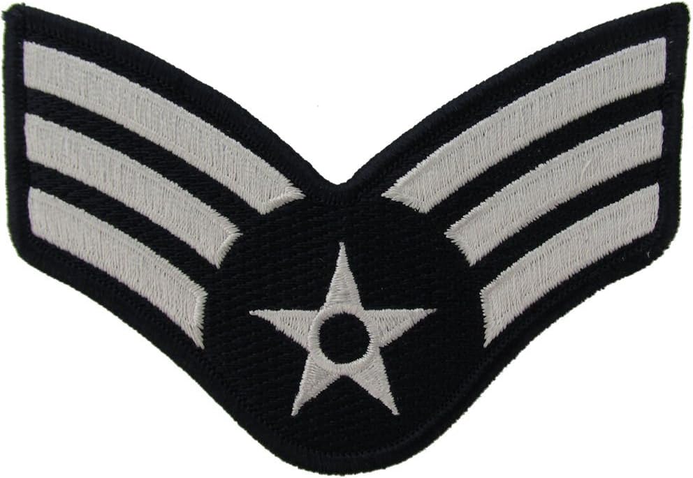 Dress Air Force Chevrons-PAIR-LARGE OR SMALL (LARGE, SRAMN)