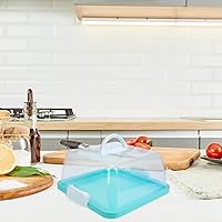 Vista 3 de Caja de pastel portátil para tartas, portador de pasteles portátil, soporte para tartas, almacenamiento de pasteles, contenedor de tartas