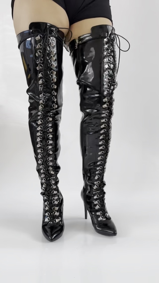 Amazon.com | Frankie Hsu Ladies Stiletto High Heel Over The Knee