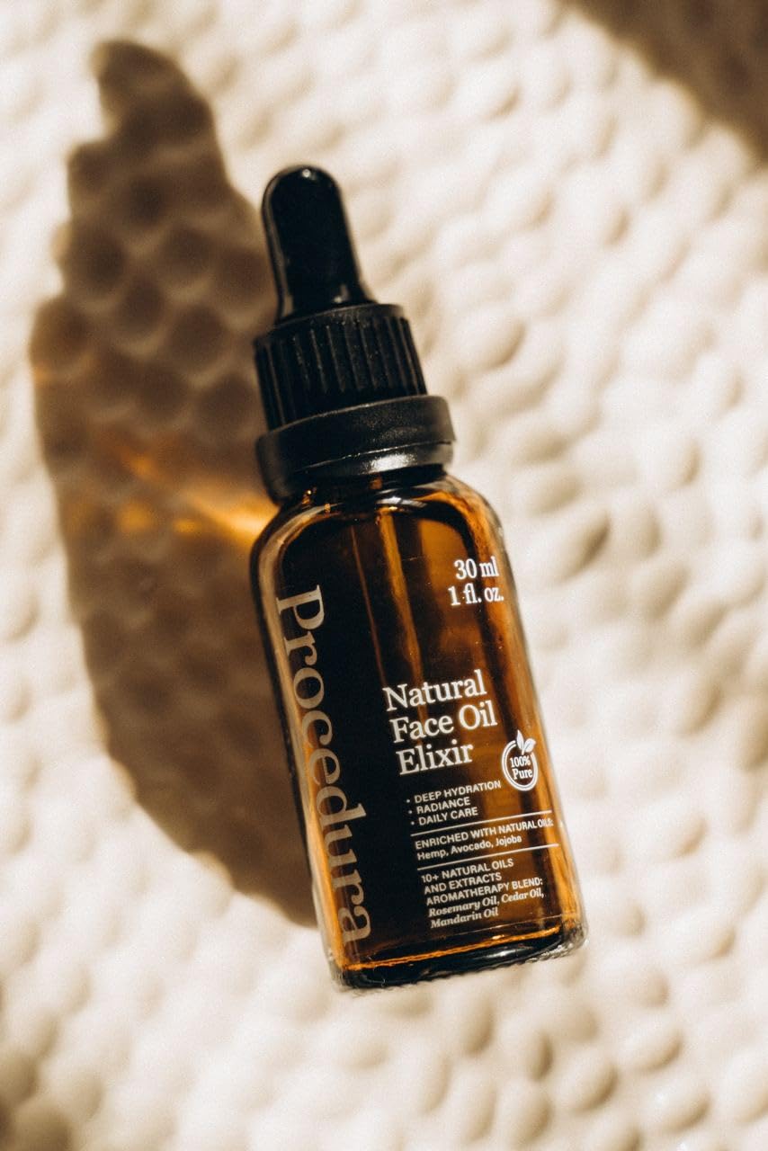 Hydrating & Anti-Aging Face Oil with 10 Natural Oils .Vegan Facial Oil for Glowing Skin & Gua Sha Massage (30 ml / 1 fl oz) - Image 7