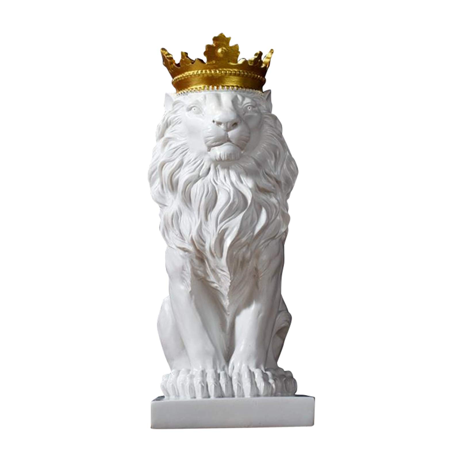 Figura abstracta nórdica de animales salvajes de resina, estatuas de león, esculturas para decoración, modelo de león, manualidades, adornos, decoración del hogar, regalos para hombre