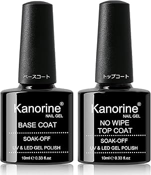Amazon | Kanorine ジェルネイル トップコート ベースコート 10mlx2 本