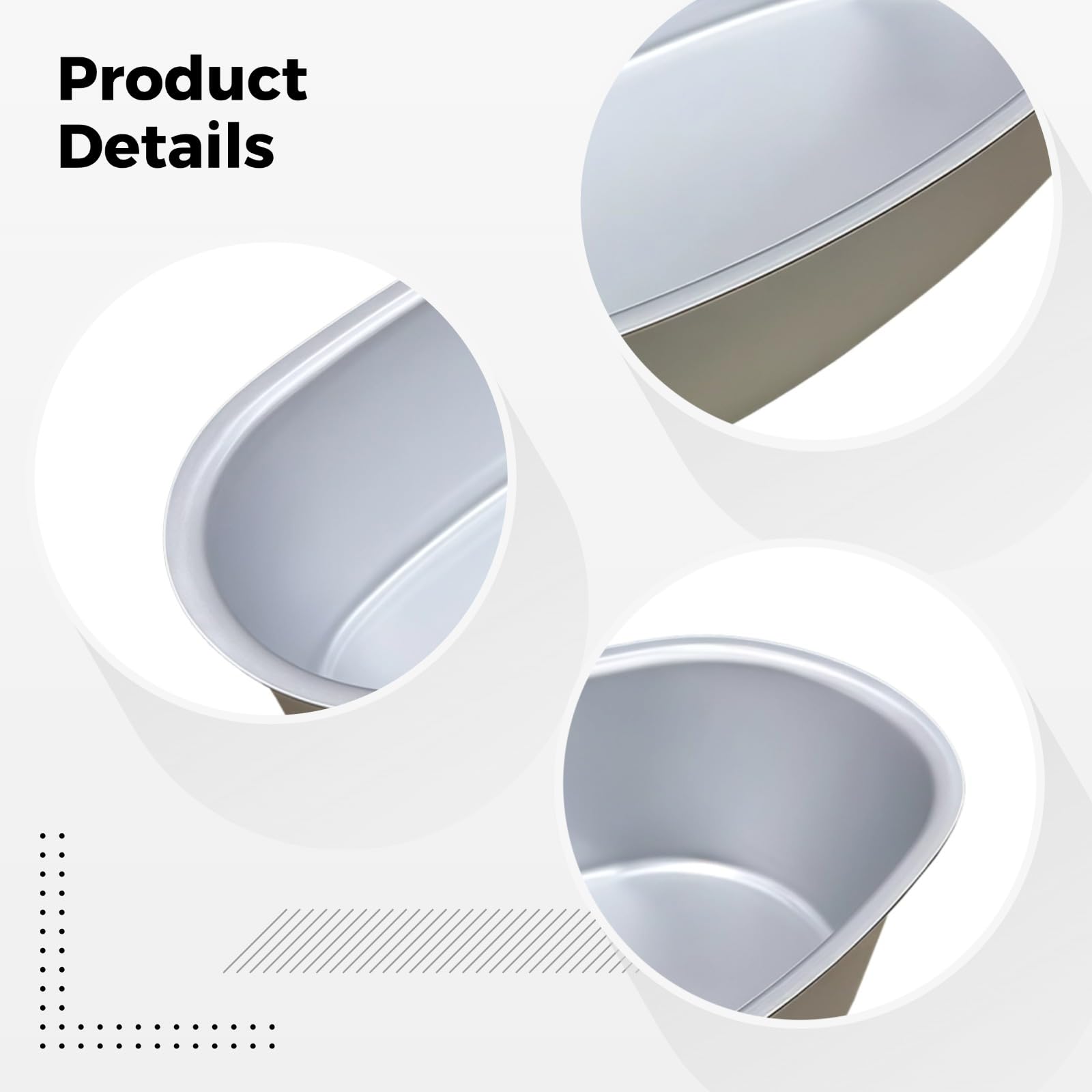 Générique Lot de 2 moules ovales en aluminium pour la cuisson, moules à leche flan, ustensiles pour dessert philippin traditionnel, surface lisse pour un nettoyage facile et un démoulage aisé