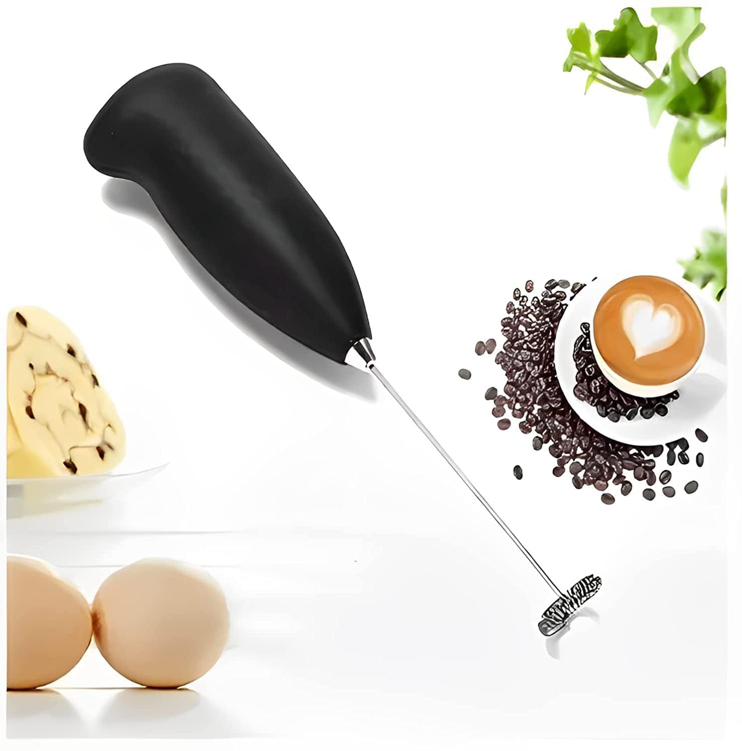 POCKET COMFORT Mini Coffee Milk Egg Beater Electric Foam Hand Blender Mixer Classic Sleek Design Froth Whisker Latte Maker for Milk,Coffee, Beater,Cafe Latte,Cappuccino (Black) (B0CZ4N5J7D) Amazon Price History, Amazon Price Tracker