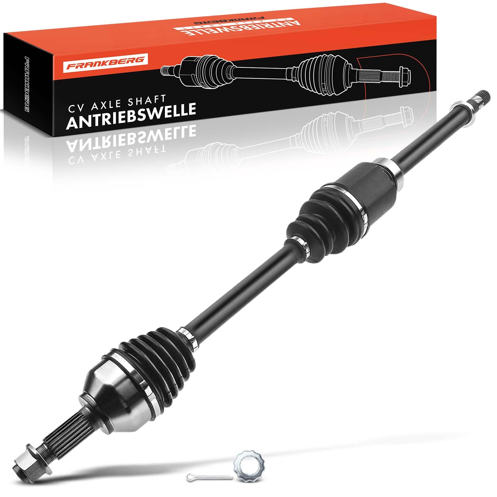 Frankberg Front Right Drive Shaft Compatible with Qashqai +2