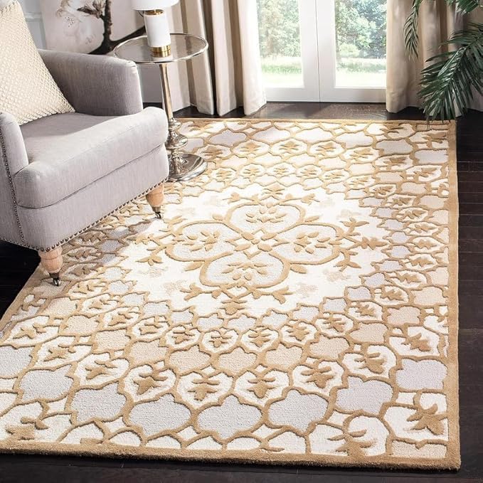Image of Luxurious Tufted Woolen Carpet Collection Size 10 X 12 Feet (Color-Multi)