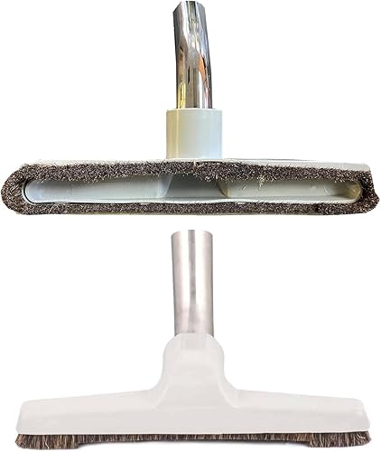 Accesorio mejorado para cepillo de pelo de caballo de 1.260 in (1.25 pulgadas o 1 14 pulgadas), cabezal de piso duro de 10 pulgadas de ancho con