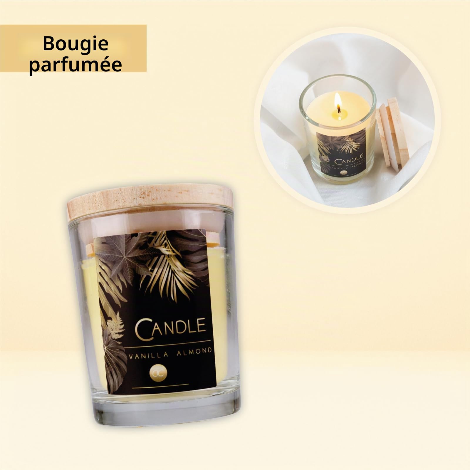 Accentra - Coffret cadeau luxe pour femme 5 pièces – Kit de bain cadeau avec bougie parfumée, savon, crème pour les mains, beurre corporel et bombe de bain – Kit bien-être pour femmes et filles pour