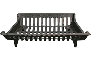Panacea 18 Inch Fireplace Grates for Enhanced Combustion and Fire Safety